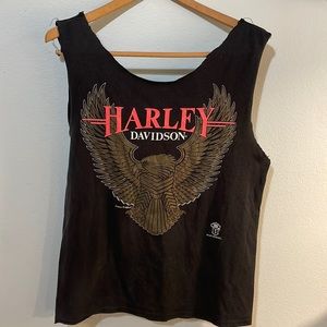 Vintage Men’s Harley-Davidson FunWear Cut Off Shirt - L